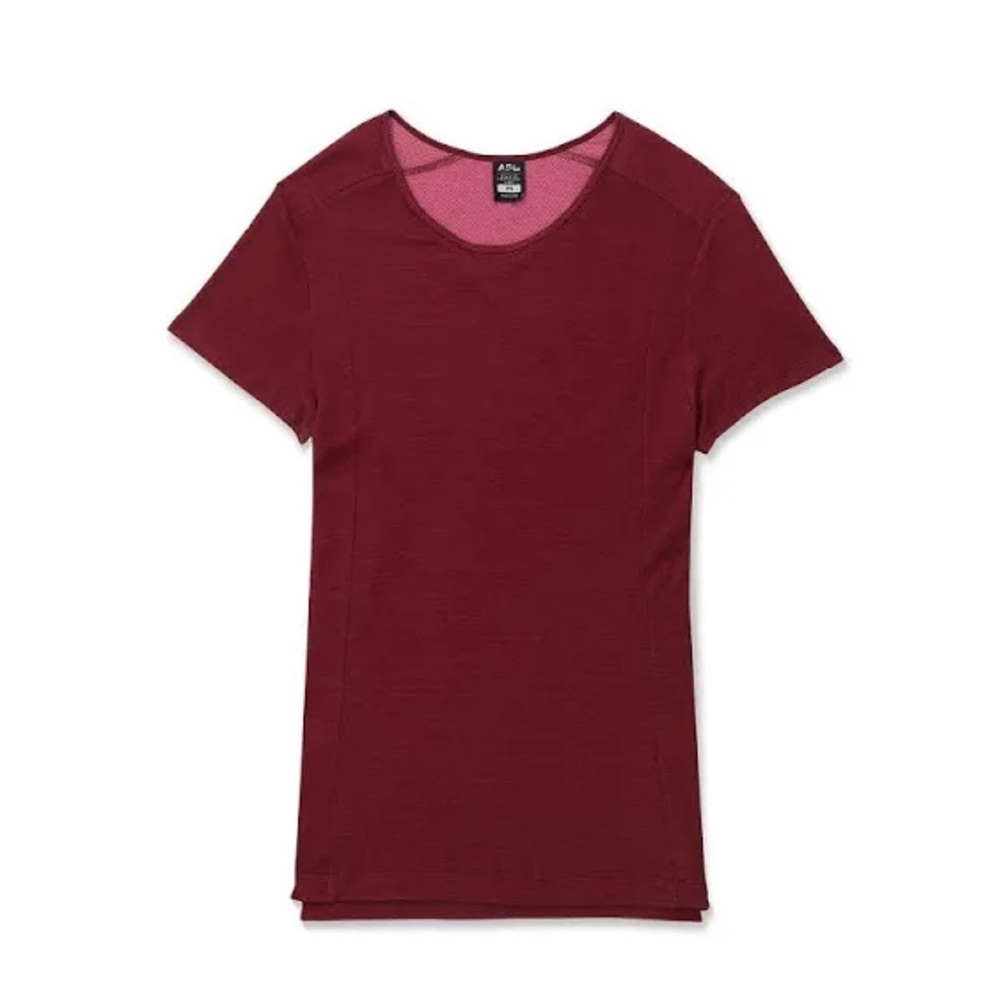APL men’s burgundy the perfect wool blended Tee size XL NWT